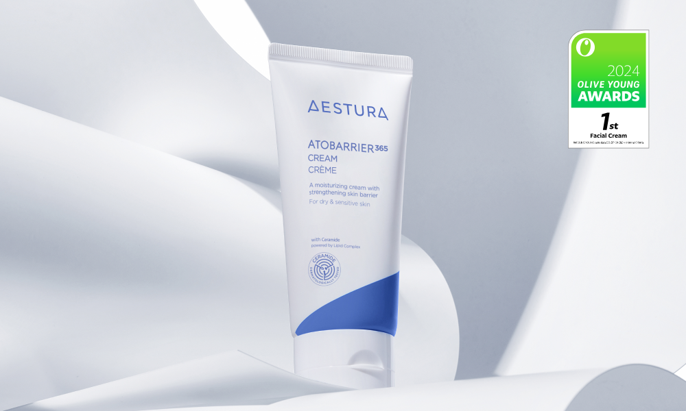 ATOBARRIER365 Cream d'AESTURA classée n° 1 aux Olive Young Awards